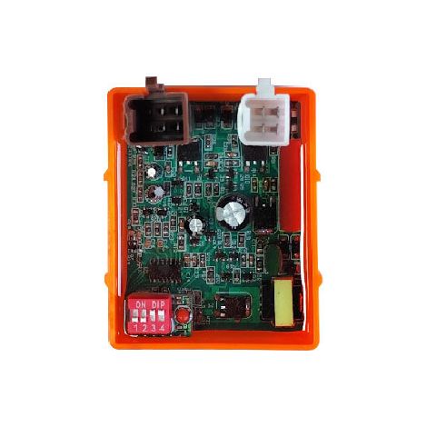 Motorcycle CDI ignition module compatible with the modified BEAT 8-pin DC transparent DIP switch ignition system (1/4)