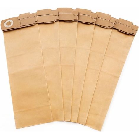 Kit 6 Sacchetti Aspirapolvere Compatibili Vorwerk Folletto VK120 VK121 VK122