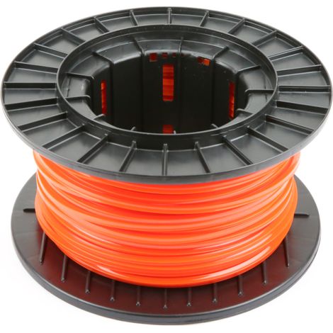 Fil débroussailleuse Carré 4 mm x 50 m (1/5)