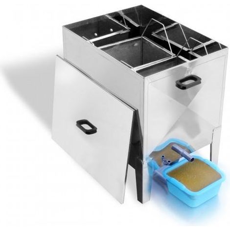 Sceratrice a vapore inox vapor 30 - capacità 30 favi da nido db