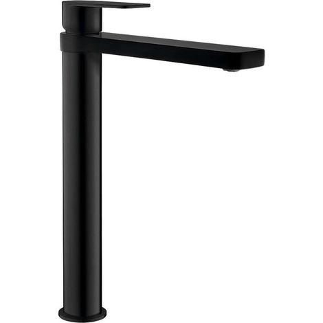 Aqualine Daphne - Grifo de lavabo, negro mate DH601B (1/4)