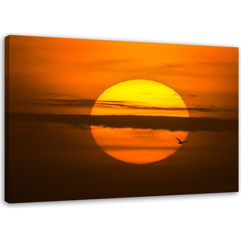Tableau décoratif Coucher de soleil 100x70 (1/5)
