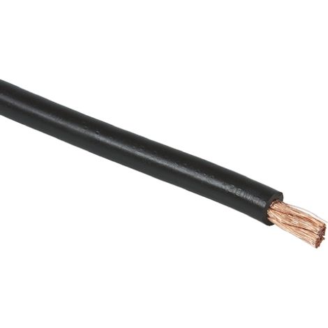 Câble triple homologation RS PRO, Noir, Section 16 mm² 6 AWG, 600 V, , Triple homologation PVC ( Prix pour Bobine de 100 Mètres )
