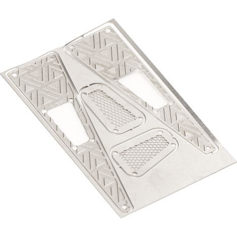 Autocollant métallique décoratif pour modèle réduit RC Traxxas 1/18 - Sticker personnalisé voiture miniature (1/5)