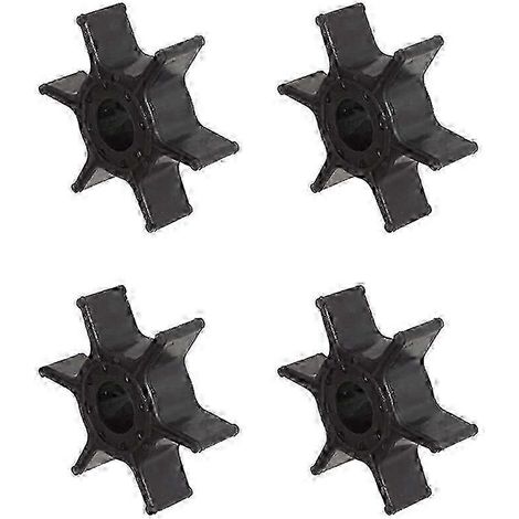 4 turbines de pompe à eau pour moteurs hors-bord Yamaha 8-20 CV, référence 63V-44352-01 (1/3)