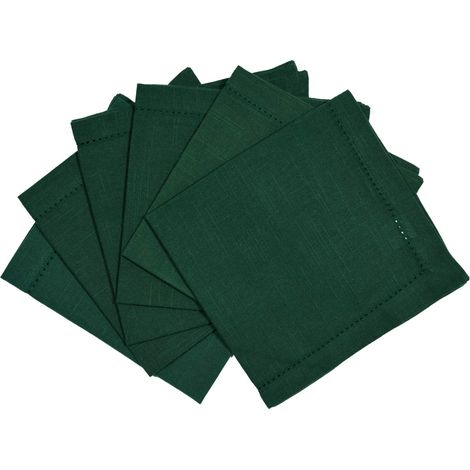 Serviette de Table, Cotton, Vert, 45 x 45 cm (1/5)