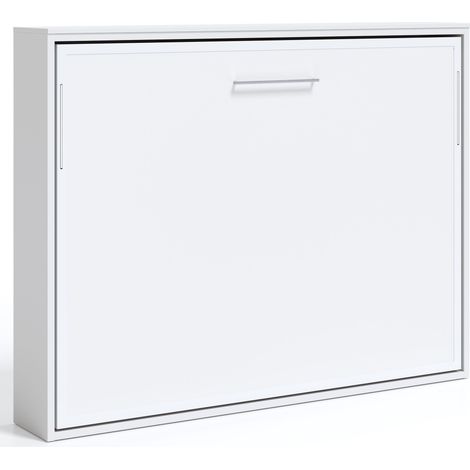 Lit escamotable horizontal 140x190 Angelina-Coffrage Gris anthracite-Façade Cambrian (1/5)