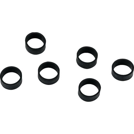 KS TOOLS Ersatz-Gummiring-Set für Scheren-Entriegler, 6-tlg ( 115.1282 )