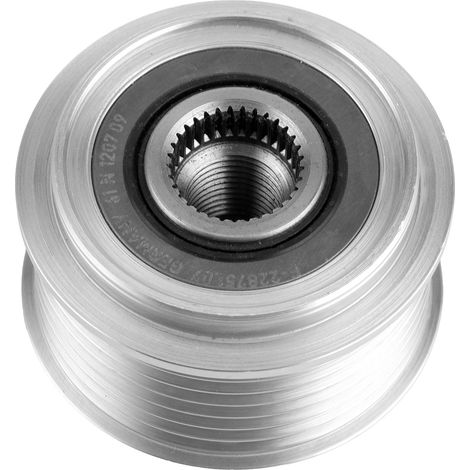 Poulie d'embrayage à roue libre d'alternateur F‑228751 compatible avec les moteurs diesel Nissan Patrol/Terrano 3.0L (2000-2008) (1/5)