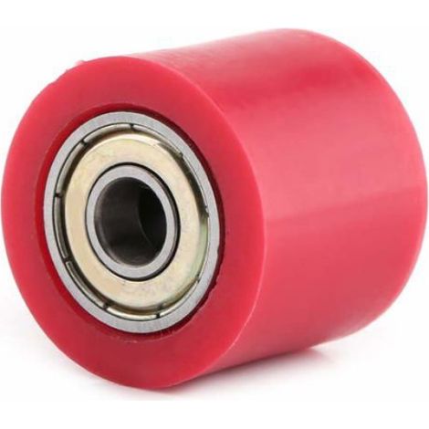 Galet tendeur de chaîne, galet de guidage de tendeur de chaîne pour mini-moto, quad, moto tout-terrain (rouge - 10 mm) (1/3)