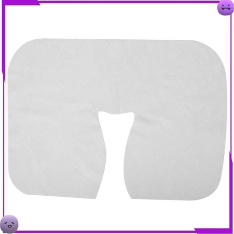 Housses d'oreiller jetables pour appui-tête, en coton doux et absorbant, pour Salon de beauté, SPA, lit de Massage, coussin facial, (1/4)