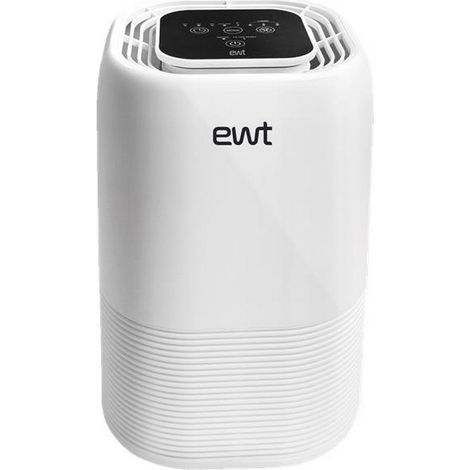 Purificateur d'air 20m² 45W blanc – Fonction ionique et UV-C – Débit 100 m³/h – Niveau sonore 60 dB – AIRPUR – EWT
