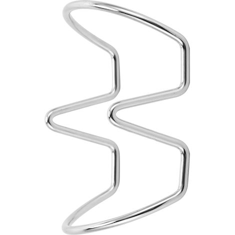 Support Taco en Acier Inoxydable, Support pour Crêpes Mexicaines, Accessoire de Cuisine (Forme en U, 2 Grilles) (1/4)
