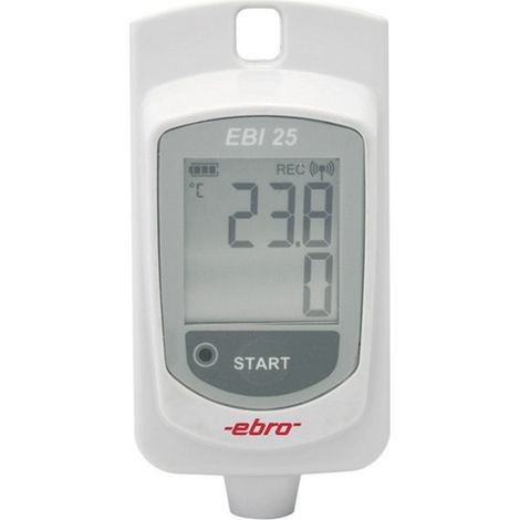 ebro 1340-6200 EBI 25-T Temperatur-Datenlogger Messgröße Temperatur -30 bis 60 °C
