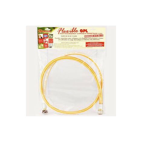 Flexible NF Caoutchouc durée de vie 10 ans Butane / Propane 2.00ml (1/2)