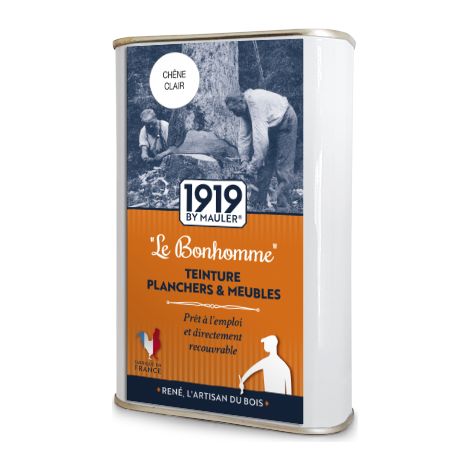 TEINTURE PLANCHER & MEUBLE "LE BONHOMME" 1919 BY MAULER 0L5 CHENE MOYEN (1/4)
