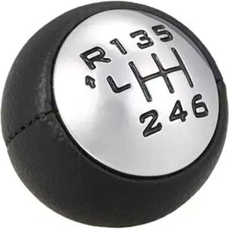 Pommeau de Levier de Vitesse 6 Vitesses pour Peugeot 307 308 3008 407 5008 807, Citroen C3 C4 Picasso C8 (1/4)