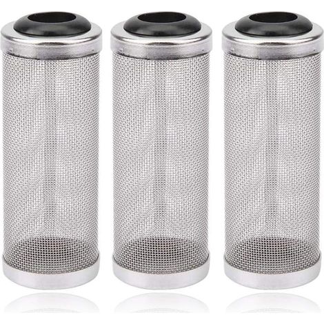 pezzi di protezione per filtro per acquario, protezione per filtro a rete per acquario, filtro di aspirazione per pesci e gamberetti, impedisce ai pesci di essere risucchiati nel filtro, 16 mm