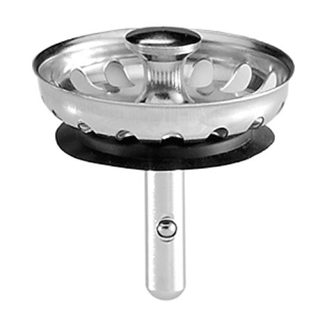 TAPPO CESTELLINO INOX DM 52 MOD. LUX PER PILETTA- DH- pezzi 1