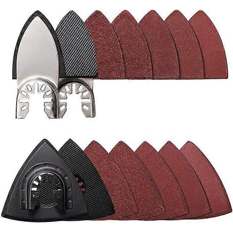 104 disques de ponçage oscillants pour outils de précision, 100 feuilles de papier de verre (1/5)