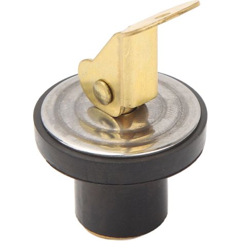 Bouchon de vidange en laiton robuste, étanche, anti-corrosion, compression, pour bateau, évier marin, vive, 3/4 pouce, diamètre 18,8 mm (1/5)