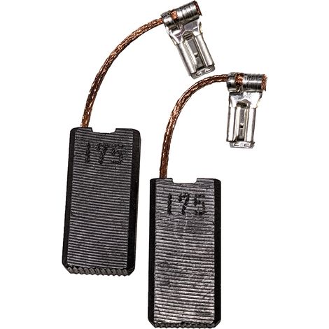Makita – Balai charbon CB175 – Longueur 175mm – Pour modèles HM1317C, HM1213C, HR4511C – Charbon adapté pour performances optimales - 195844-2