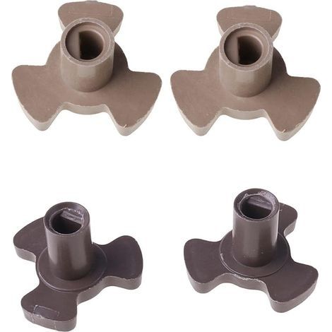 Lot de 2 supports pour plateau tournant pour micro-ondes - 14 mm -,Lot de 2 supports pour plateau tournant pour micro-ondes - 14 mm (1/4)