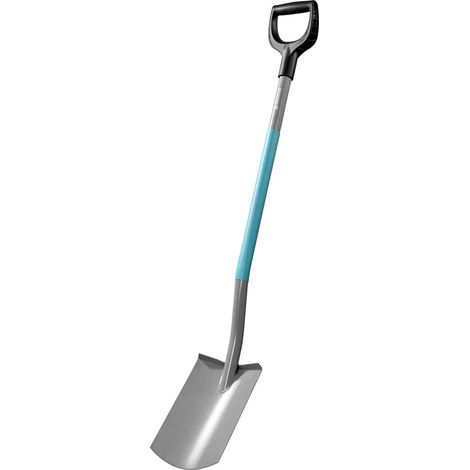 Gardena – Pelle de jardin en acier trempé avec poignée D ergonomique – Coup de pied large – 1705030 (1/4)