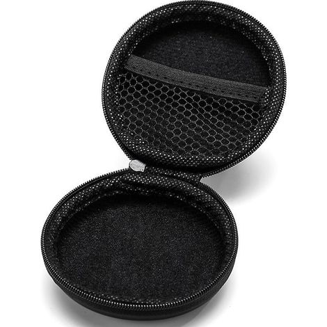 tui Pour Casque Noir 2 Pices Tui Rigide Rsistant Aux Chutes Et La Scurit (1/5)