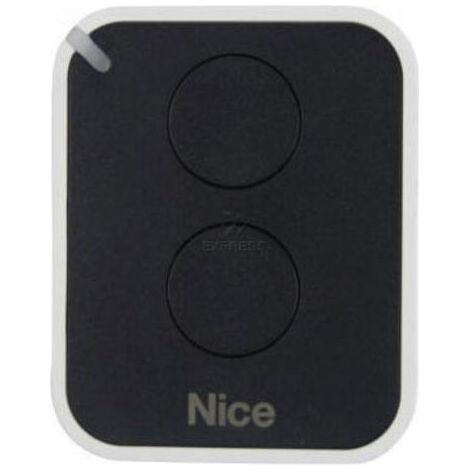Télécommande murale 433,92 MHz – 2 boutons pour moteurs NICE – Compatible avec les récepteurs à code tournant – ON2E (1/5)