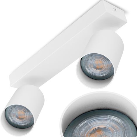 Lámpara de techo SPOT TUBA Reflector Halógena 2x GU10 TABULA LUMILED (1/5)