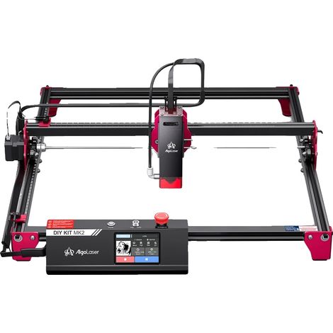 Lasergravur- und Schneidmaschine, 3,5" Touchscreen, WiFi-Konnektivität, DIYKIT MK2 10W (1/2)