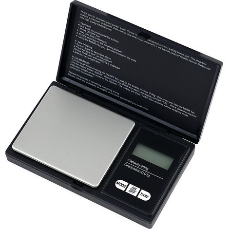 Bilancia elettronica 200 g x 0,01 g (1/5)