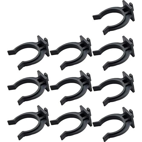 Clips de fixation pour plinthes de cuisine, lot de 10, fixation pratique pour plinthes de cuisine, clips adhésifs pour meubles (1/5)