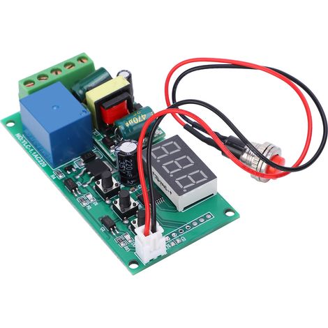 Module de protection contre les surtensions, relais numérique à LED, interrupteur de décharge, composants électroniques 220 V CA (1/5)