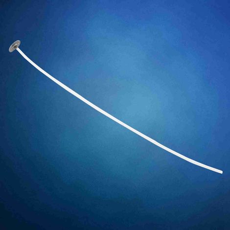 Mèche de bougie 20 cm 100 pcs 1 paquet Mèche de bougie en coton naturel 100% écologique - ✮Mèche de bougie sans fumée en pur coton Pubai (1/2)