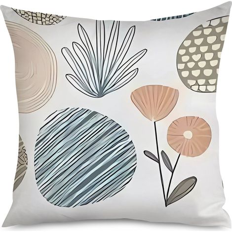 Housse de Housse Coussin Style Moderne Géométrique (1/5)