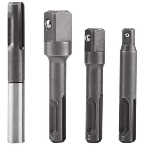 4Pcs 1/4 "3/8" 1/2 "Kugel Sockel Halter Schraubendreher Sockel Halter SDS SDS-Plus Magnetische Verlängerung schraubendreher (1/5)