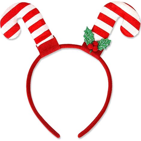 Serre Tete Noel Femme, Bandeau de Noël, Rennes Bandeaux Noël, Bandeau Décoratif Festif, Serre Tete Renne, Serre-Tête Scintillant, aux Cadeaux de Fête pour Femmes, Filles et Enfants (B, Taille unique) (1/5)