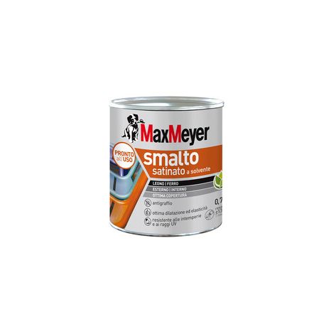 MAX SMALTO SAT BIANCO R9010 0,750 L Q.TA 4