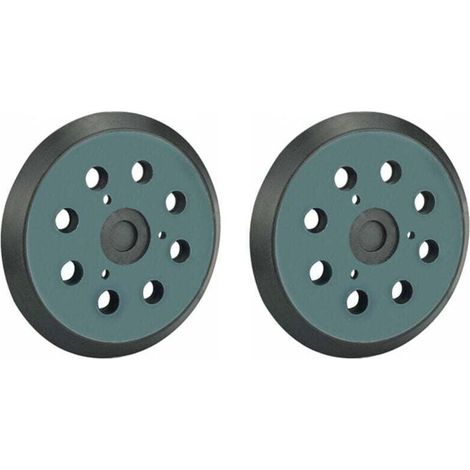 Ulisem Makita 125 mm Triomphe-Schleifpad, 8-Loch-Schleifscheiben, Makita 5-Zoll-Schleifpad für Makita BO 5010, 5030, 5031, 5041, DeWalt DW420, DW421, Porter Cable 390, 382, 343 (2 Stück) (1/4)