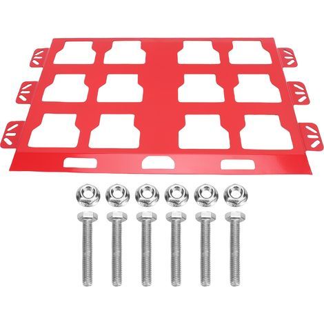 Milwaukee Packout Toolbox Mounting Bracket – Red Metal Plate, Wall or Vehicle Mount (1/5)