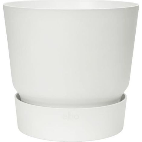 elho® Greenville Pflanzgefäß Weiß Ø 25 cm - Kunststoff (1/5)