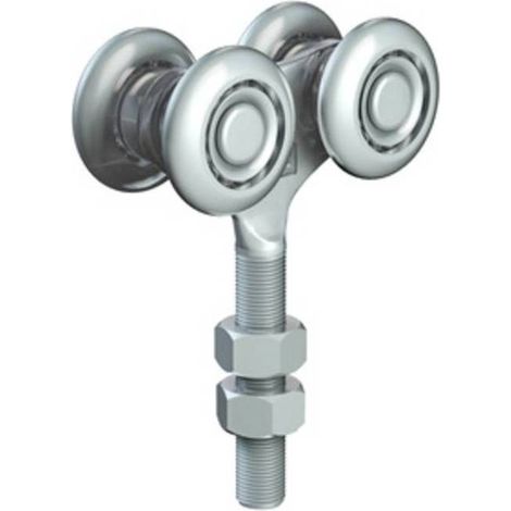 OMGE   53 CARRELLO A 4 RUOTE D 38 MM PORT 220 KG