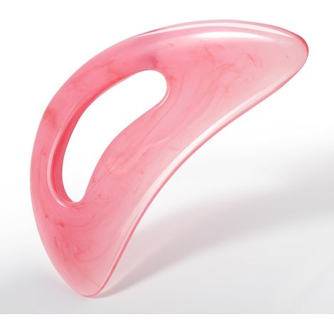 Outil de massage Gua Sha scientifique avec poignée (en résine) — Grand outil de raclage (1/4)