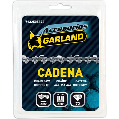 Garland 8414218005672 Chaîne Tronçonneuse 50 cm Métallique (1/2)