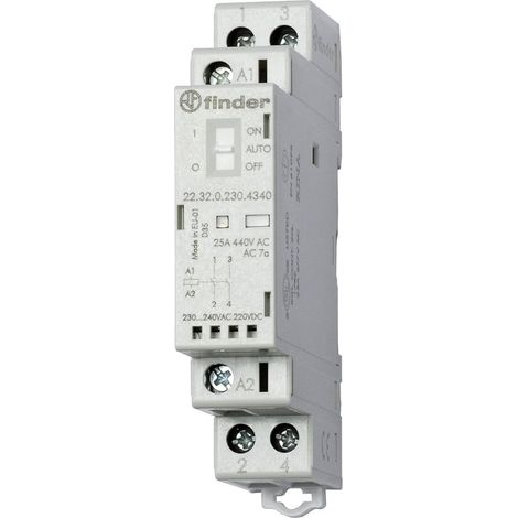 Finder Contattore mod332 contattore modulare domestico