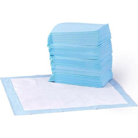 40-pack of dog poop bags, leak-proof, 5-ply, quick-drying surface, standard size, for dogs and puppies, blue (1/5)