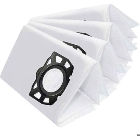 Convient aux aspirateurs Karcher WD4/WD5/MV4/MV5 avec filtre HEPA Easy Filter et sac à poussière non tissé