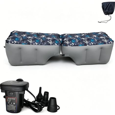 Matelas Gonflable de Voiture SUV Camping avec Pompe à Air Lit Gonflable pour Le siège arrière de Auto (1/5)